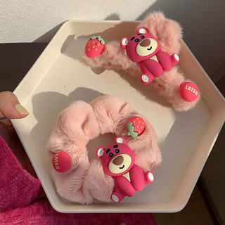 SET KẸP VÀ CỘT TÓC GẤU DÂU LOTSO