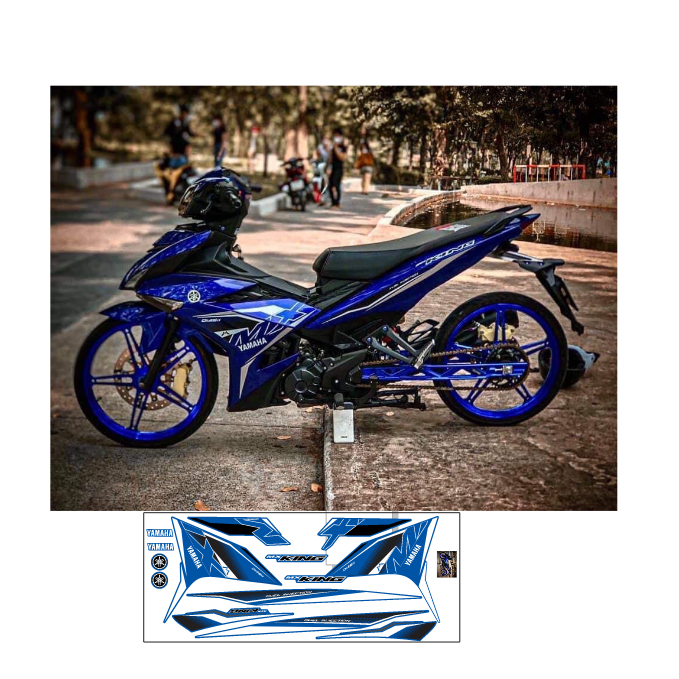 Tem rời ex 150 - mẫu mx king