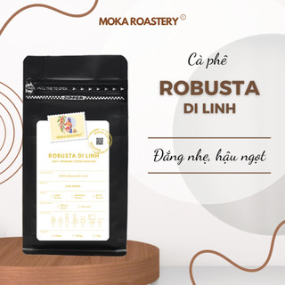 Cà Phê Rang Mộc 100% Robusta Di Linh - Lâm Đồng, Cafe Rang Xay Nguyên Chất Hậu Vị Ngọt Moka Cafe