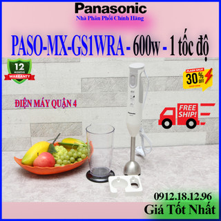 Máy xay cầm tay panasonic paso-mx-gs1wra / paso-mx-gs1wr - hàng chính hãng