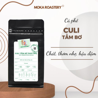 Cà Phê Culi Nguyên Chất Rang Tẩm Bơ Pháp Nhẹ, Cà Phê Phin Rang Xay Moka Cafe