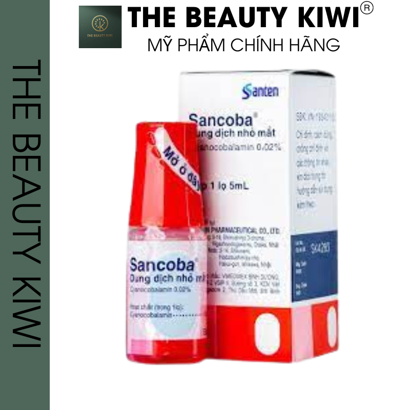 Nhỏ Mắt Sancoba Nhật Bản Hỗ Trợ Giảm Cận Thị 5ml
