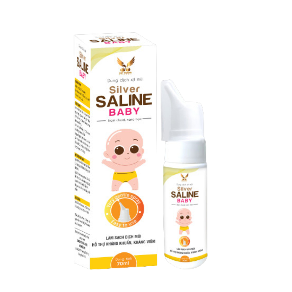 Silver Saline Baby - Dung Dịch Xịt Mũi Dành Cho Bé