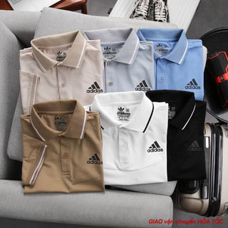 Áo thun nam polo cổ bẻ , áo polo nam chất cotton cá sấu cao cấp co dãn mặc thoáng mát size 95kg-cc04