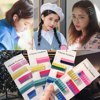 Set 10 Ghim Tăm Nhiều Màu dễ thương phong cách Hàn Quốc loại đẹp