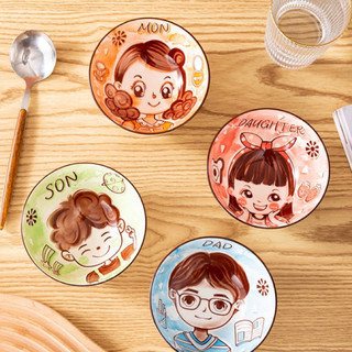 Chén Bát Ăn Cơm Sứ Vân Tổ Ong Trắng Men Hình Dễ Thương Cute Đáng Yêu chén bát ăn cơm gia đình