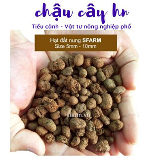 Viên đất nung sfarm size 5-10mm . bao tách lẻ
