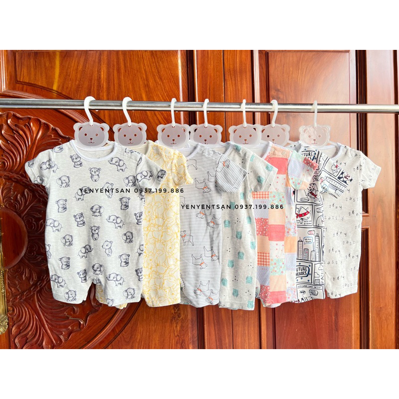 Body đùi thun cotton, romper đùi  xuất xịn cho bé