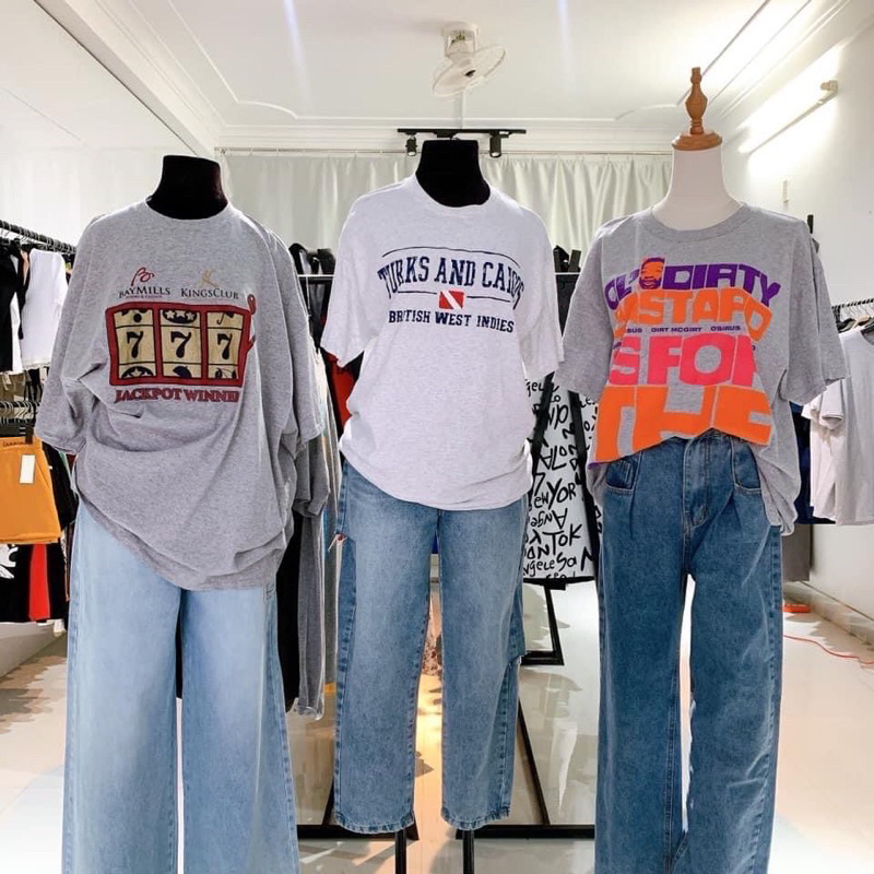 ComBo 3 áo thun mỹ 2hand unisex 100k