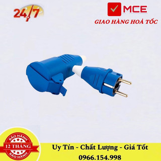 Phích ổ cắm công nghiệp 16a 2 chấu di động