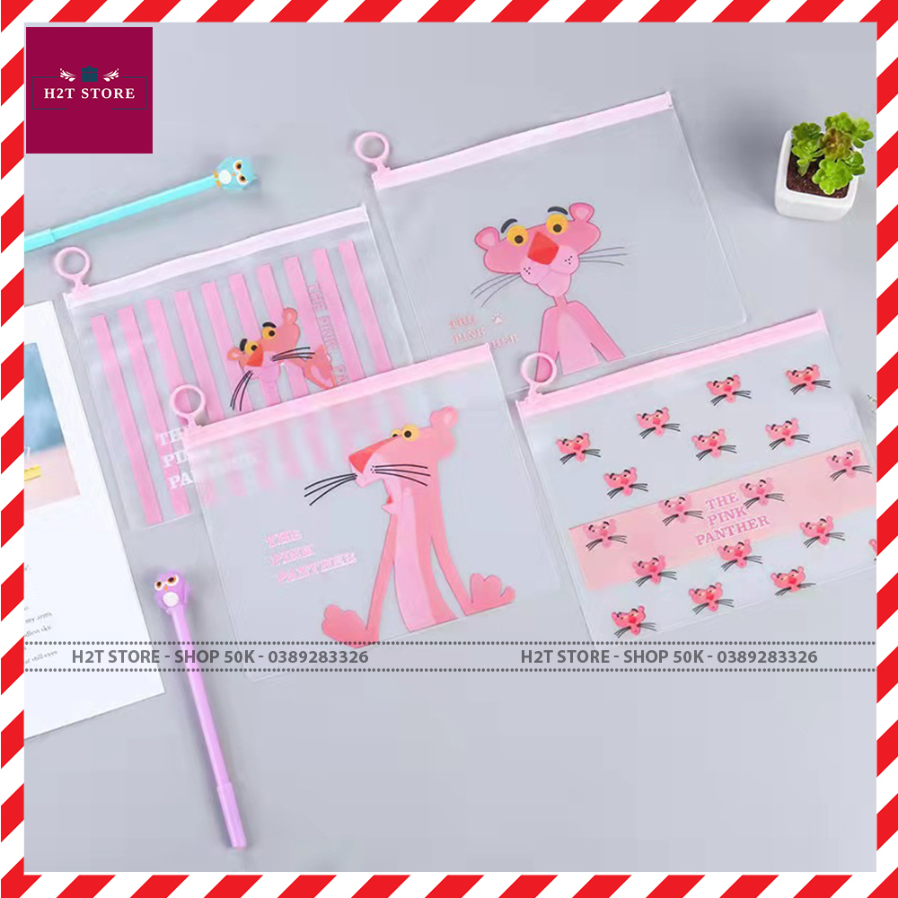 Túi đựng bút trong suốt, túi zip đựng bút và đồ dùng học tập phong cách hàn