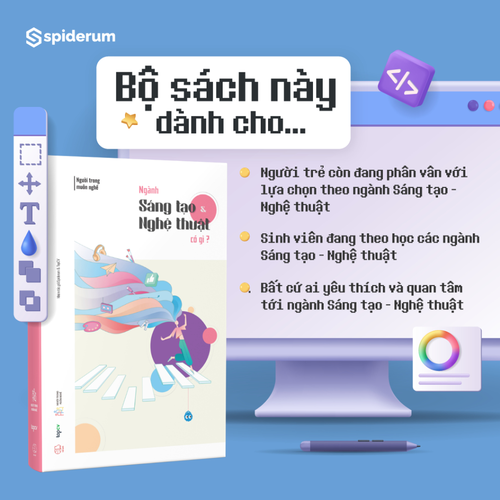 Sách Người Trong Muôn Nghề: Ngành Sáng Tạo Và Nghệ Thuật Có Gì? - Hướng Nghiệp Toàn Diện Ngành Sáng Tạo Nghệ Thuật