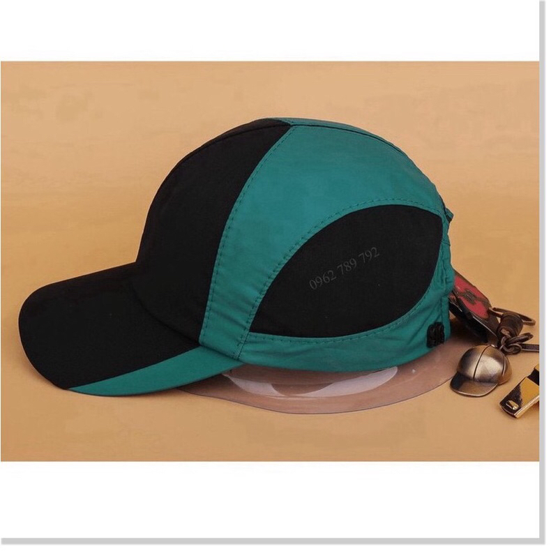 Mũ lưỡi trai CAP HT, nón vải dù phối lưới phong cách basic ulzzang form nam nữ