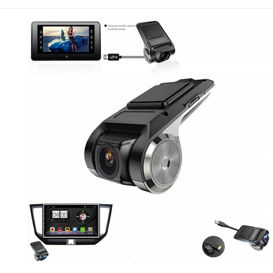 Cam hành trình Màn android ô tô USB 1080 , Cam liền màn android USB ,