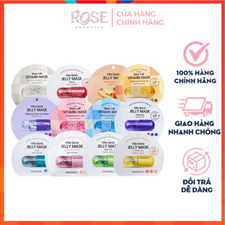 Mặt Nạ Viên Thuốc Banobagi ⚡[CHÍNH HÃNG]⚡ Bổ Sung Vitamin Hàn Quốc Dưỡng Ẩm Trắng Da Ngừa Lão Hóa Nâng Cơ và Săn Chắc Da