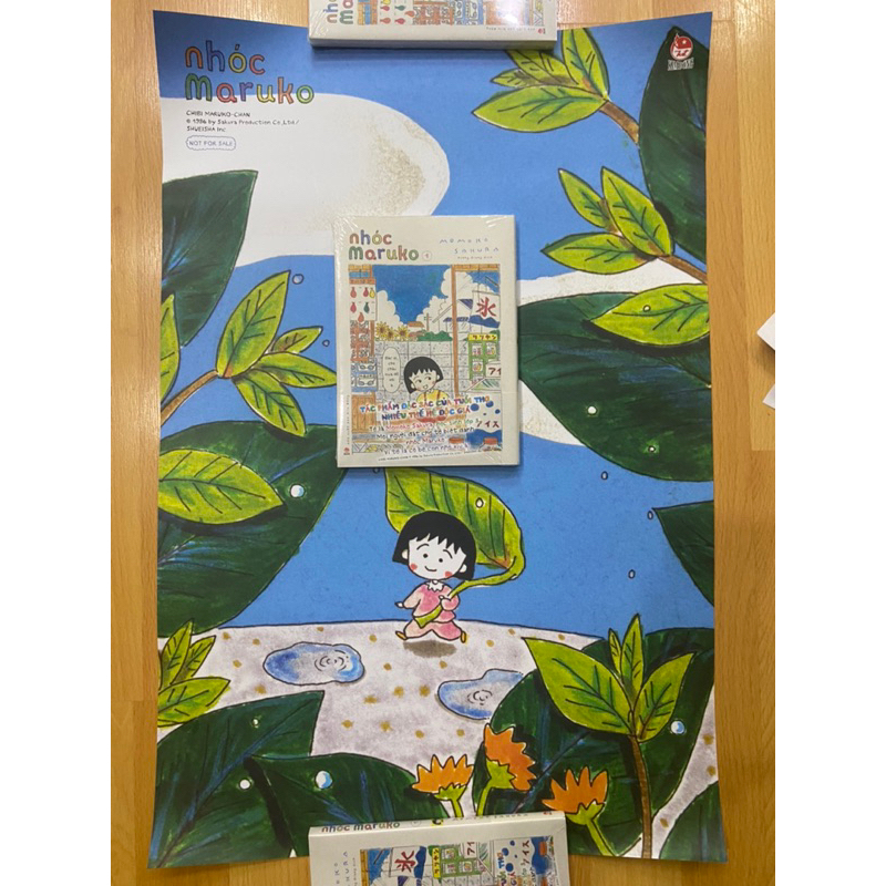 Nhóc Maruko tập 1 nguyên seal kèm poster và ống pvc bảo vệ