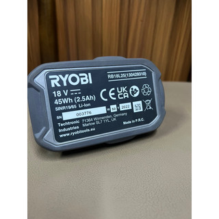 Pin Ryobi 18v 2.5A mới