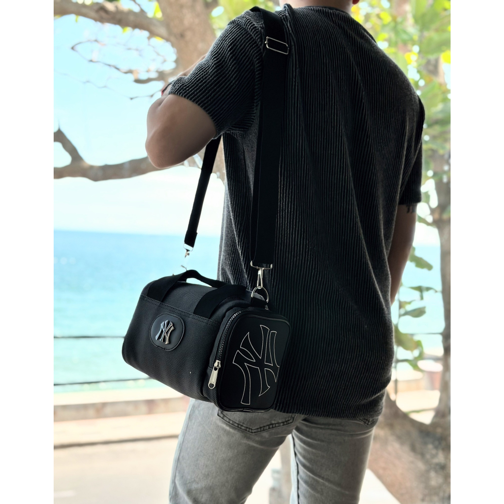 Túi MLB CH.ÍNH H.ÃNG Nam Nữ 2023, FULL Tem Tag, Chống Nước Nhẹ 22cm x 16 x 16
