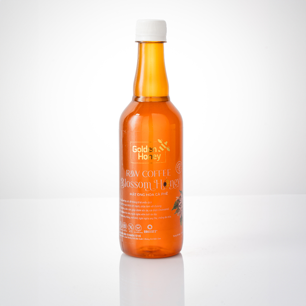 Mật ong hoa cà phê golden honey tăng cường hệ miễn dịch 500ml Healthy Care OZ Slim Official