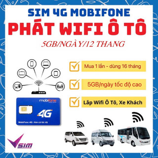 Sim 4g mobifone 12mdt50 5gb/ngày, max data, free 12 tháng
