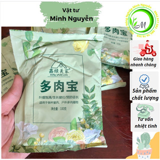 HÀNG CHUẨN Phân bón sen đá, xương rồng mập ú, lên màu đẹp, phân tan chậm cho sen đá, hoa cây cảnh, cây mọng nước