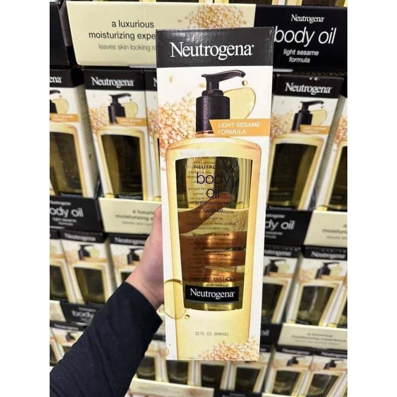 Chai Lớn 946 ml Dầu dưỡng thể Neutrogena Body Oil Light