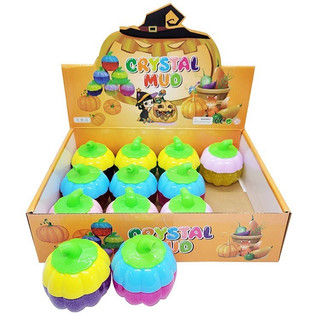 Slime bí ngô, đồ chơi cho bé
