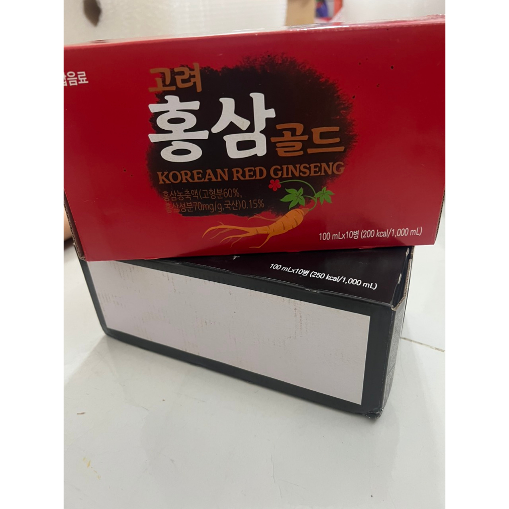 (Combo 10 lọ)Nước Hồng Sâm Hàn Quốc 10*100ml