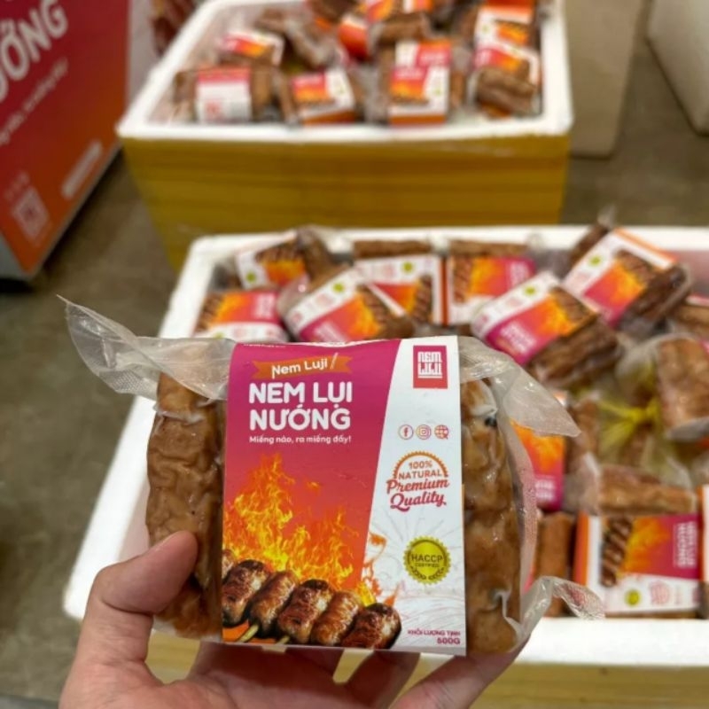 Khay 500g Nem Lụi Nướng