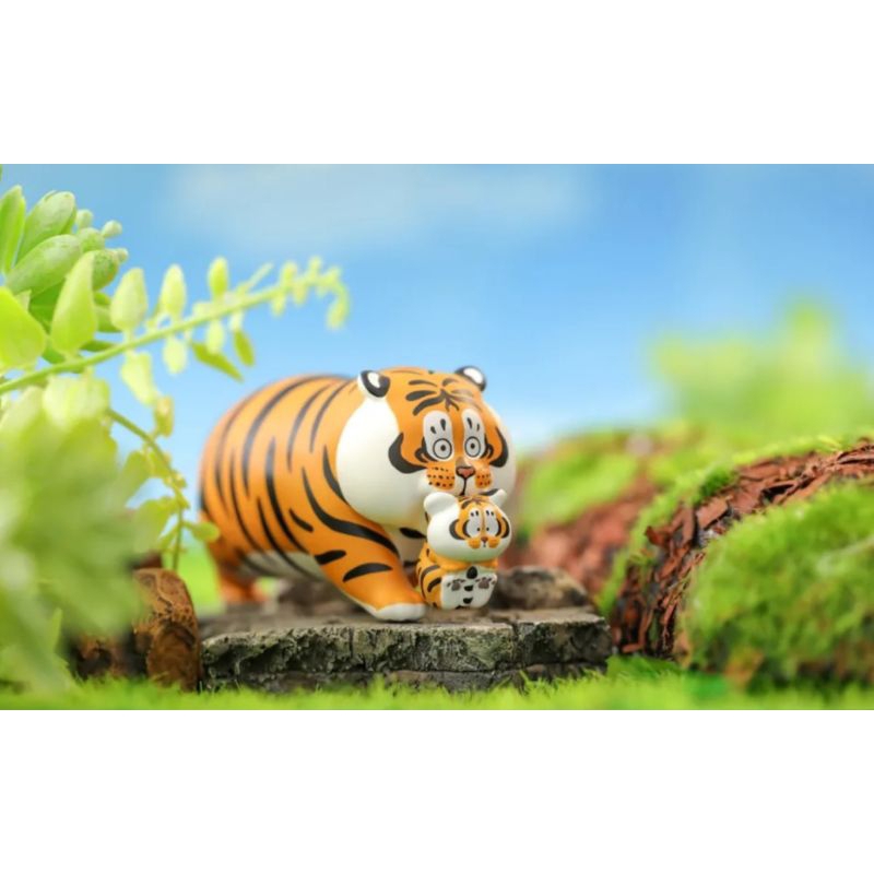 Mô Hinh Nhân Vật Hổ béo và con - Pang Hu & Baby 🌼Blind Box Nhà Đông Đông🌼