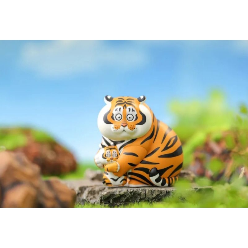 Mô Hinh Nhân Vật Hổ béo và con - Pang Hu & Baby 🌼Blind Box Nhà Đông Đông🌼