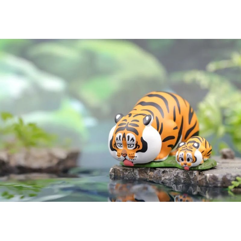 Mô Hinh Nhân Vật Hổ béo và con - Pang Hu & Baby 🌼Blind Box Nhà Đông Đông🌼