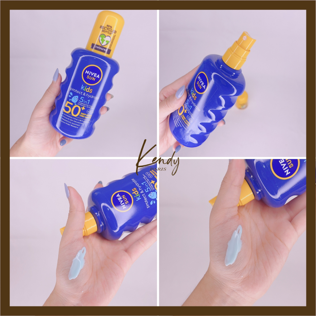 Xịt chống nắng trẻ em NIVEA SUN Kids SPF50+ Protect & Care