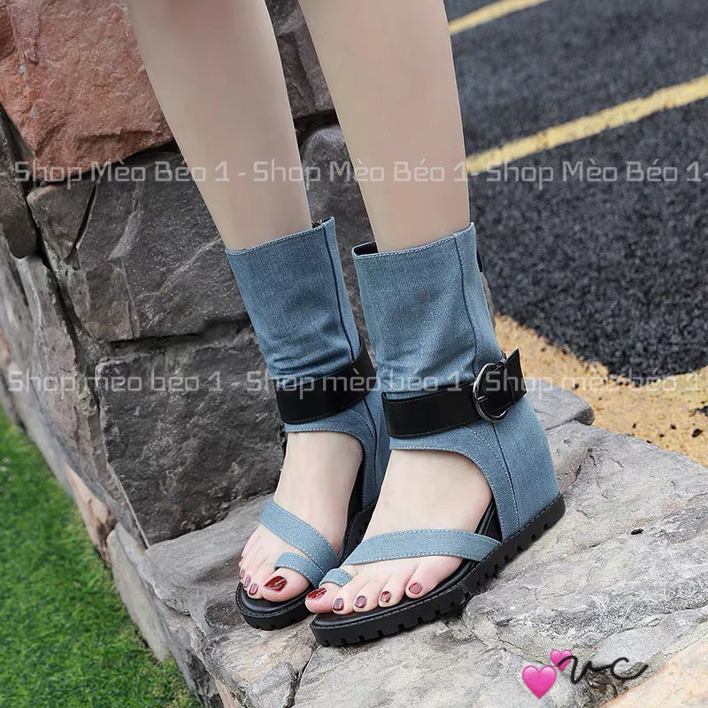 Sandal chiến binh xỏ ngón kali đế xuồng khoá sau fullbox hàng quảng châu cao cấp