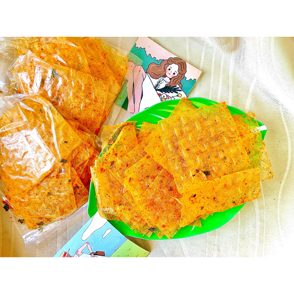 Bánh tráng muối nhuyễn xì ke nhiều vị 500G MAXIFOOD