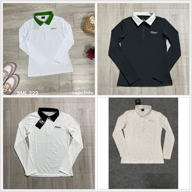 Áo dài tay nữ golf, tennis, đi chơi, đi làm xinh quá ạ, chất đẹp nè