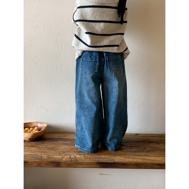 Quần bò ống xuông 1-10 tuổi