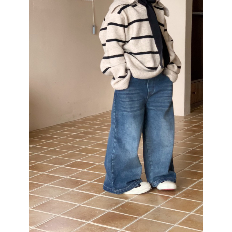 Quần bò ống xuông 1-10 tuổi