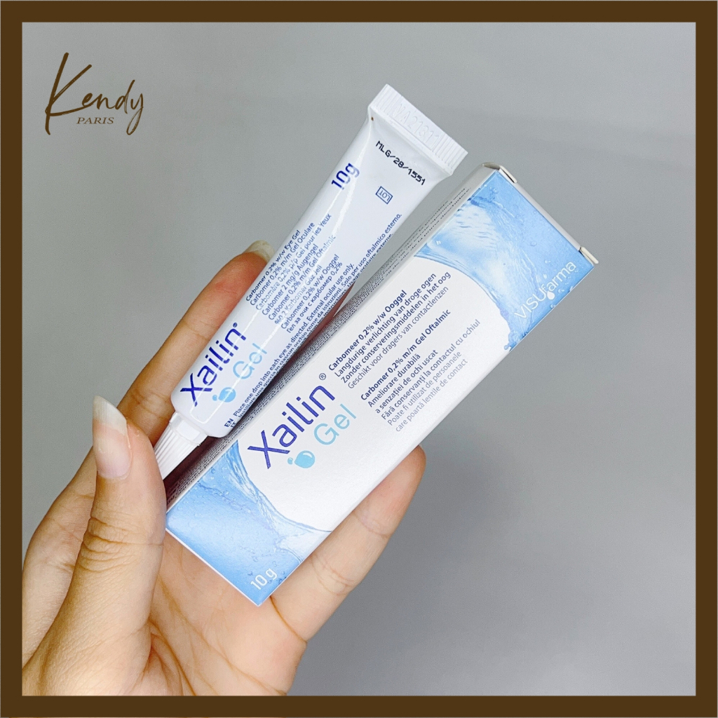 Gel nhỏ mắt và dưỡng ẩm cho mắt Xailin Pháp 10g