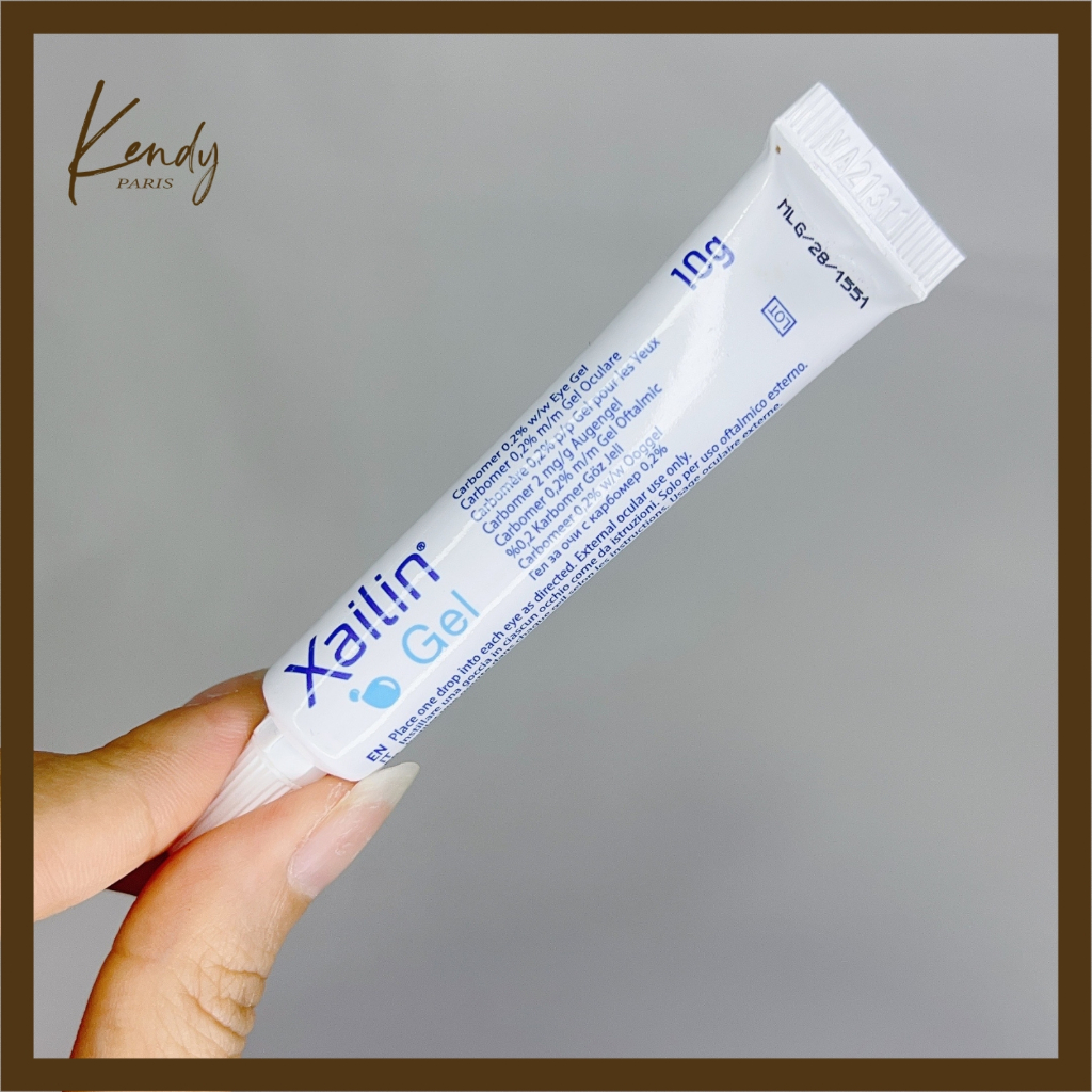 Gel nhỏ mắt và dưỡng ẩm cho mắt Xailin Pháp 10g