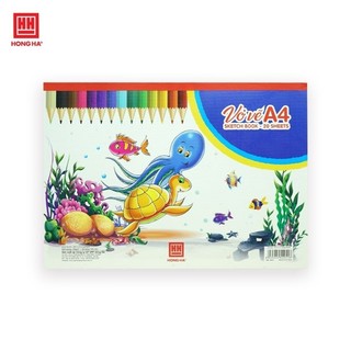 Vở vẽ A4 hồng hà 4941