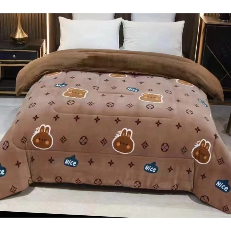 Chăn lông cừu YUKI nhật bản chính hãng,hàng cao cấp siêu ấm mềm mại,kích thước 2mx2m2,nặng 3.3-3.7kg