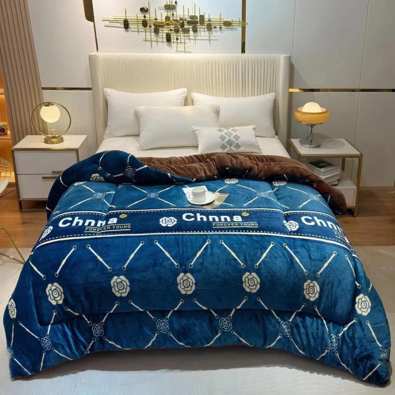 Chăn lông cừu YUKI nhật bản chính hãng,hàng cao cấp siêu ấm mềm mại,kích thước 2mx2m2,nặng 3.3-3.7kg