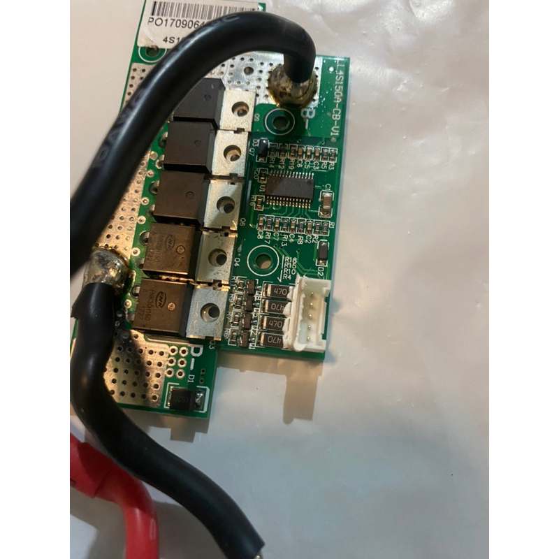 Mạch BMS pin lithium Li-ion 4S 14.6V lắp bình acquy xe máy dòng xả 150A