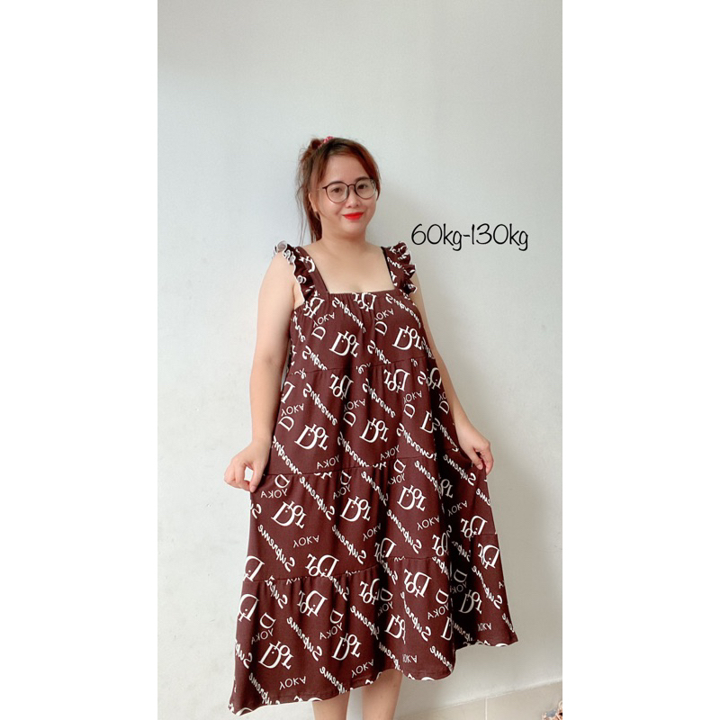 váy 60kg-130kg thun siêu mát dãn 8 chiều