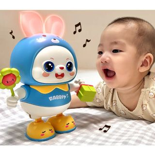 Combo Thỏ Cầm Hoa Múa Hát Và Vịt Nhảy Múa Có Đèn Nhạc Vui Nhộn Dễ Thương Cho Bé, Quà Tặng Bé Trai Bé Gái.