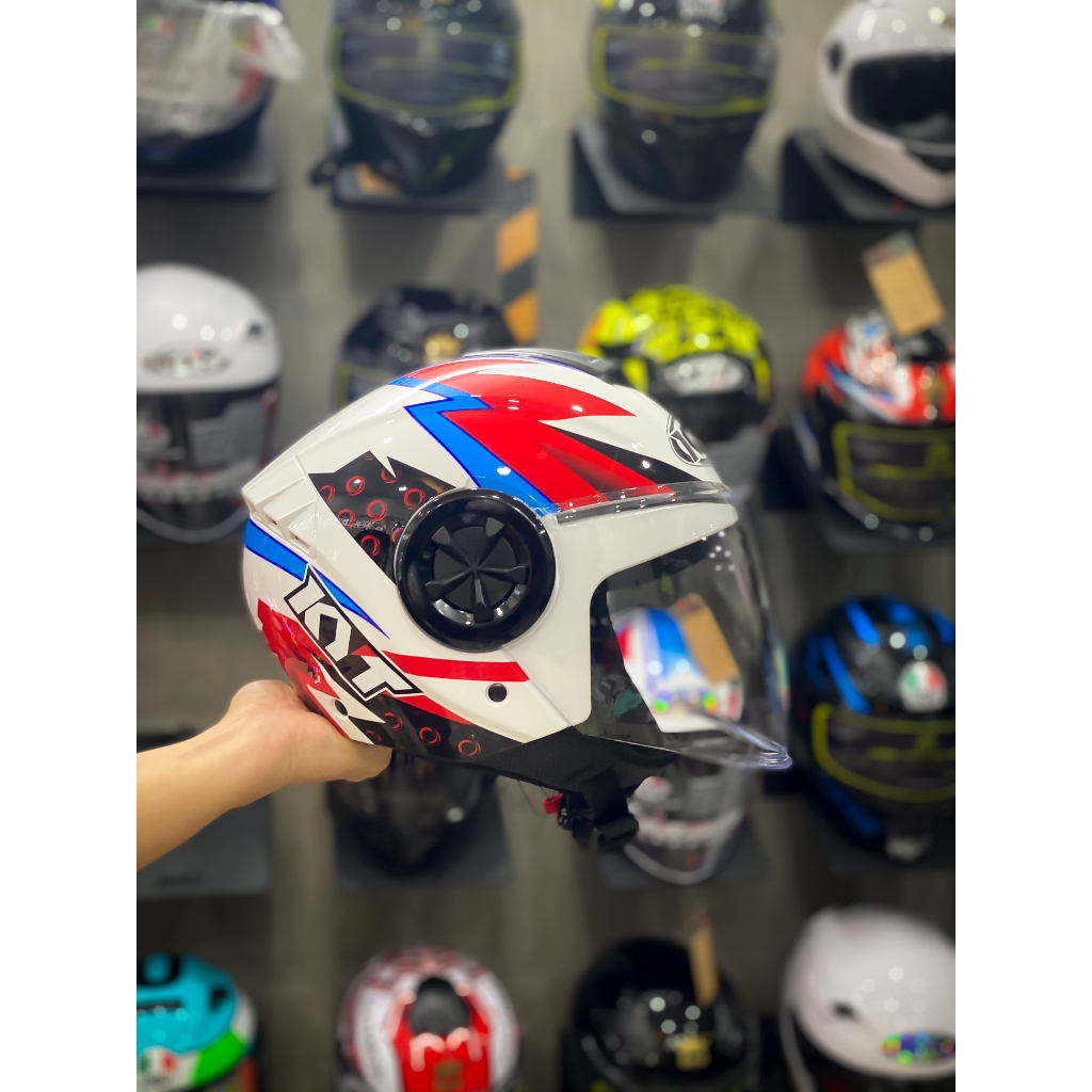 Nón bảo hiểm 3/4 1 kính Royal M787 tem Dargon Boy chính hãng