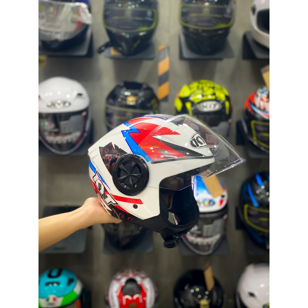 Nón bảo hiểm 3/4 1 kính Royal M787 tem Dargon Boy chính hãng