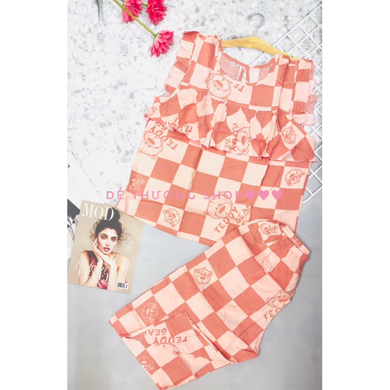 ĐỒ BỘ LỬNG SÁT NÁCH BÈO NGỰC TOLE LANH SIZE 3