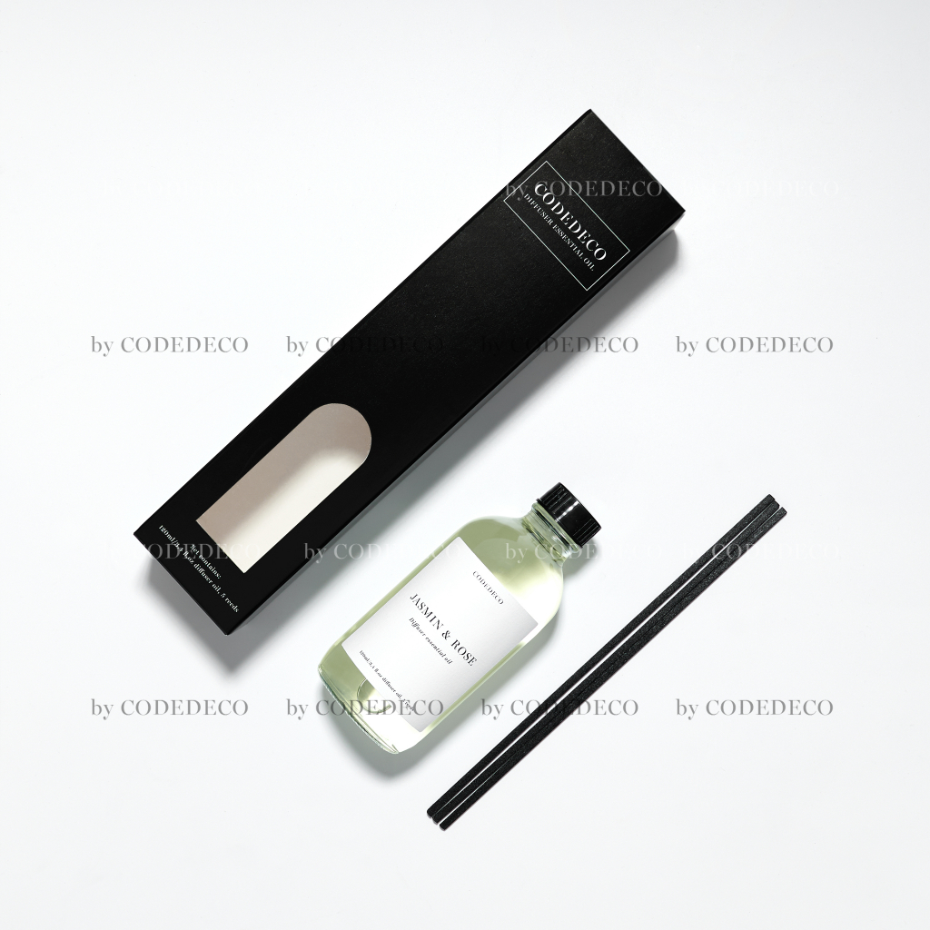 Tinh dầu thơm phòng CODEDECO Jasmin And Rose